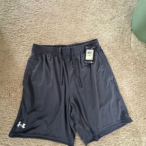 NWT Under Armour Men's Athletic Shorts Medium Charcoal
